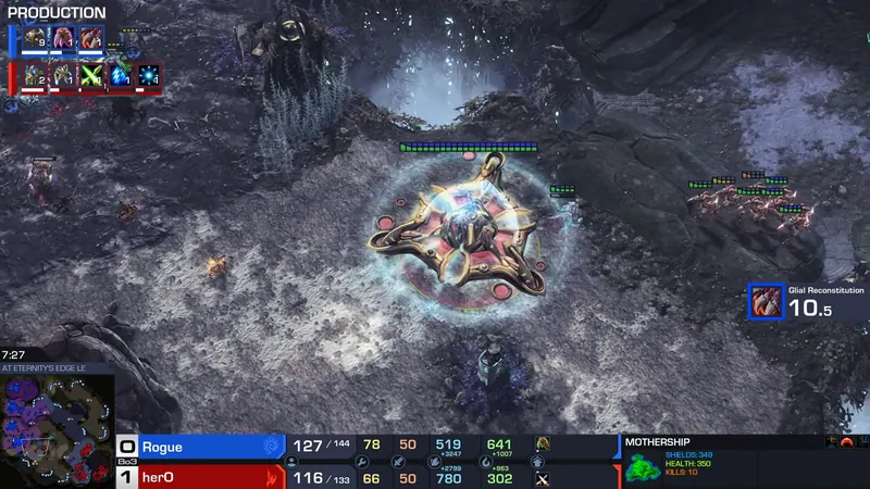 모선 대규모 소환, 다시 Rogue 진영으로: LowkoTV 중계 30:45