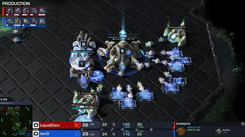 herO, 점멸 대신 우주관문 선택: LowkoTV 중계 42:53