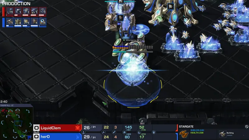 herO, 점멸 대신 우주관문 선택: LowkoTV 중계 42:57