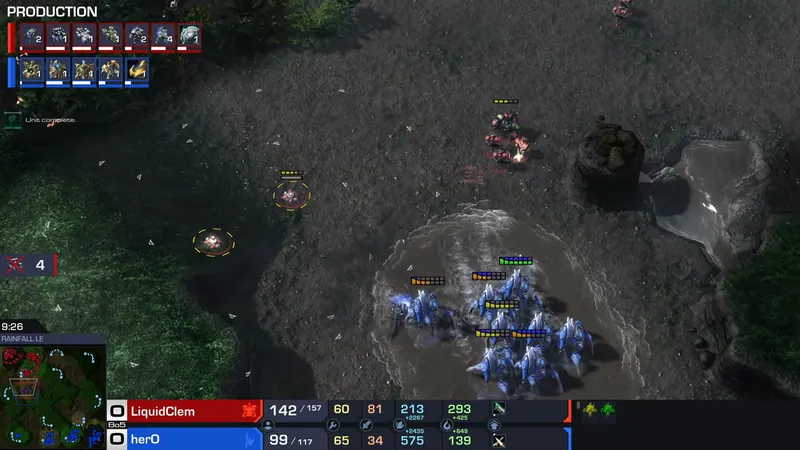 herO, 과부 지뢰로 점멸: LowkoTV 중계 49:50