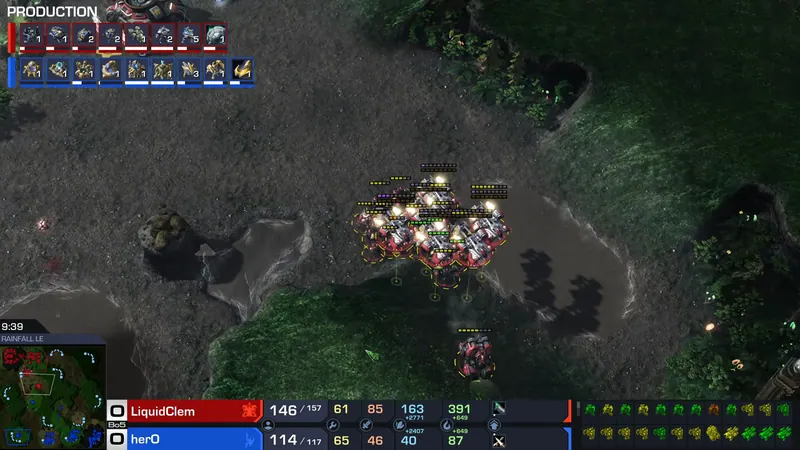 herO, 과부 지뢰로 점멸: LowkoTV 중계 50:04