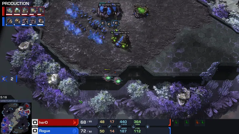 herO, 5:30에 모선 러시: LowkoTV 중계 5:23