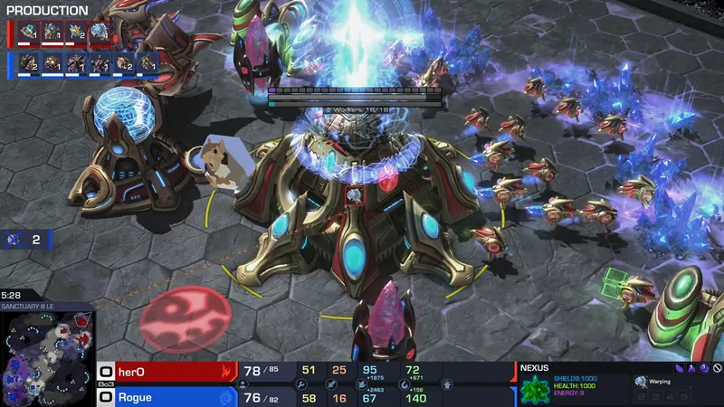 herO, 5:30에 모선 러시: LowkoTV 중계 5:33