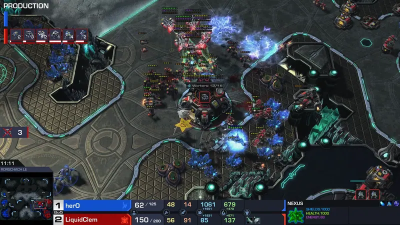 Clem, herO의 군대를 포위하고 전멸시킨다: LowkoTV 중계 1:24:11